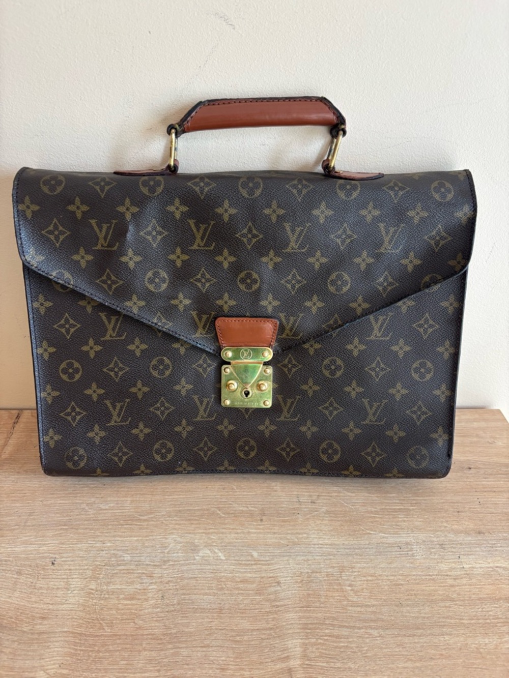 Authentic Louis Vuitton monogram briefcase
